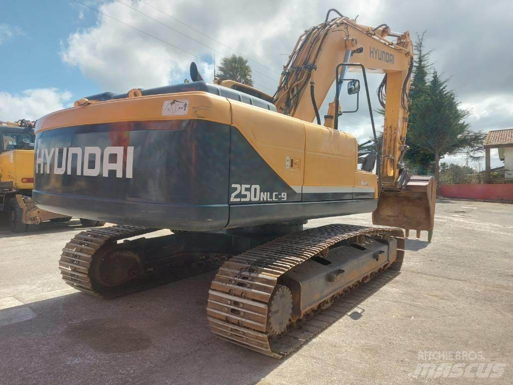Hyundai R 250 -9 Bageri gusjeničari