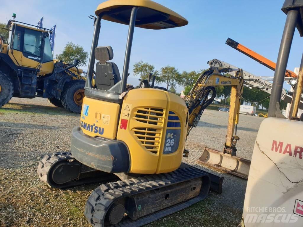 Komatsu PC26MR-3 Mini bageri <7t