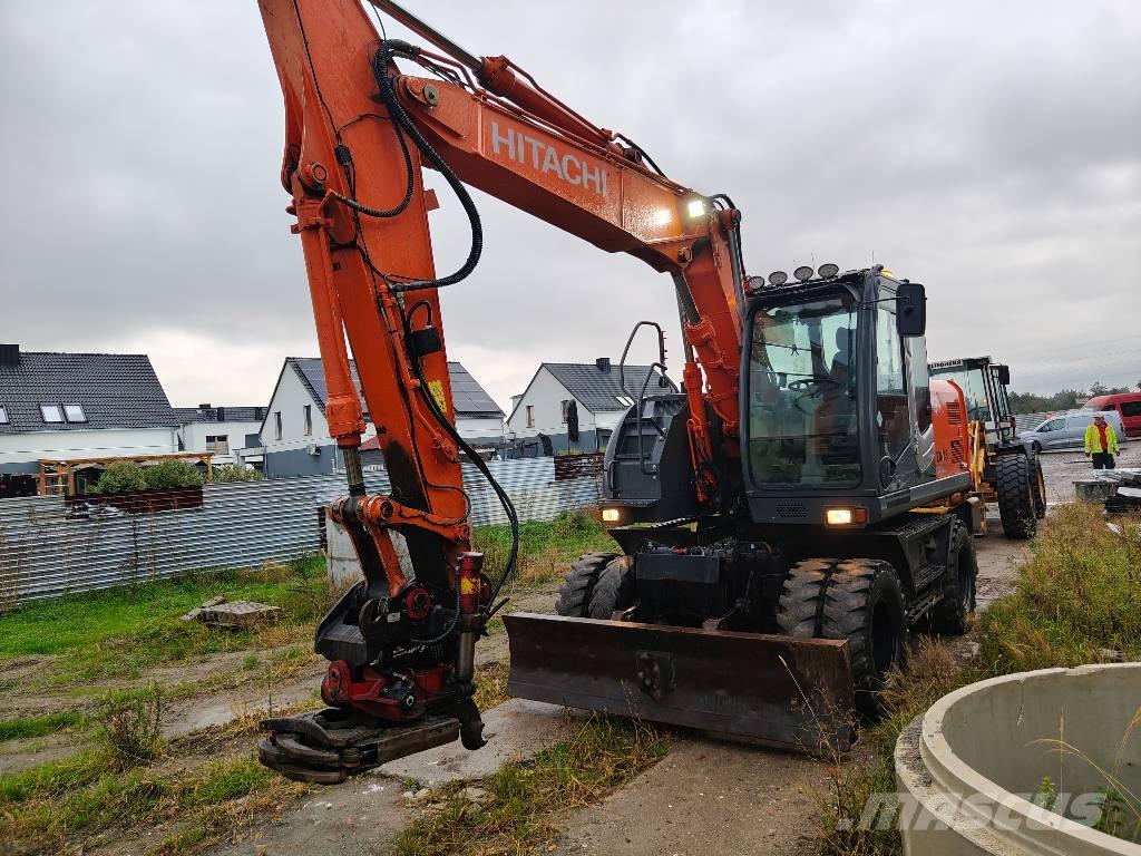 Hitachi ZX 140 W-5 Bageri na kotačima