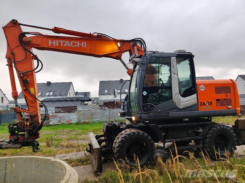 Hitachi ZX 140 W-5 Bageri na kotačima