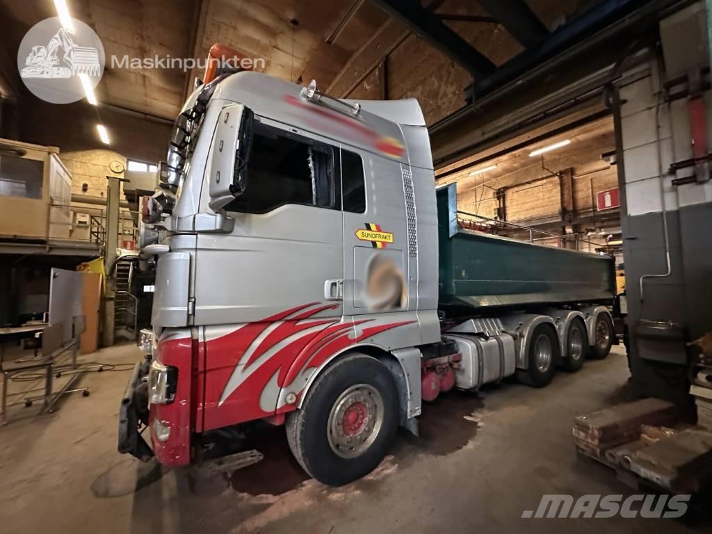 MAN TGX 35.540 Rol kiper kamioni s kukama za dizanje