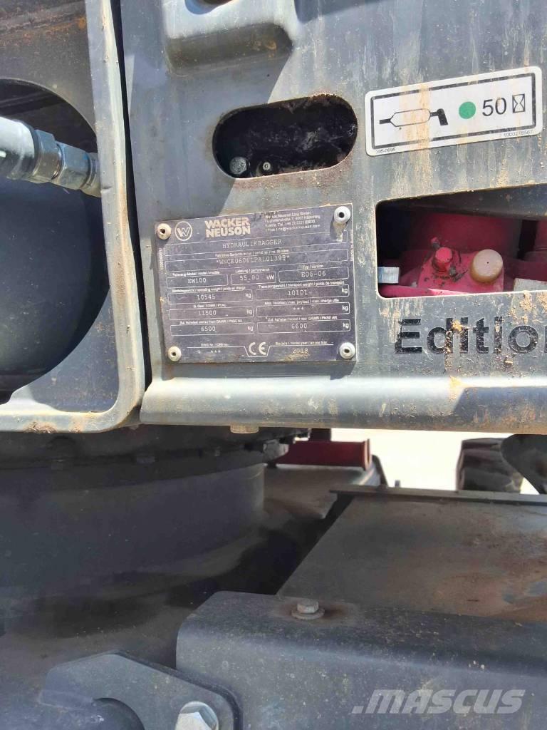 Wacker Neuson EW 100 Bageri na kotačima