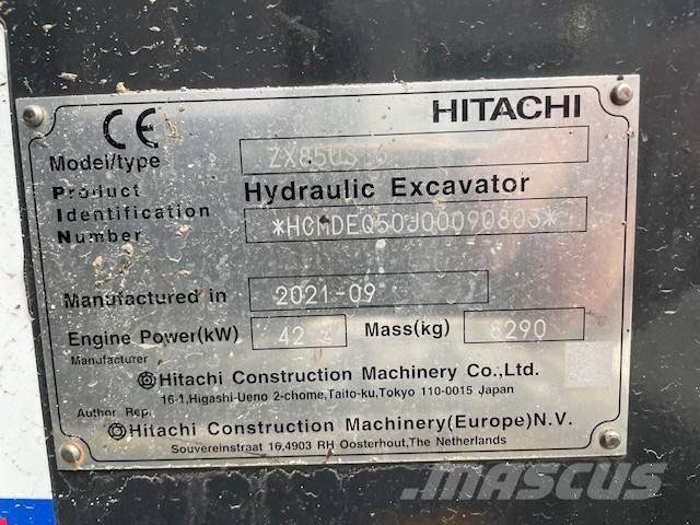 Hitachi ZX 85 US-6 Midi bageri 7t – 12t