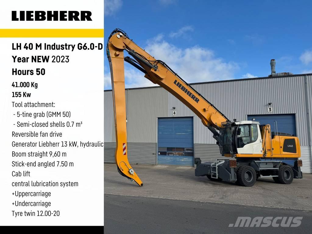 Liebherr LH40 Bageri za manipuliranje materijalom / otpadom