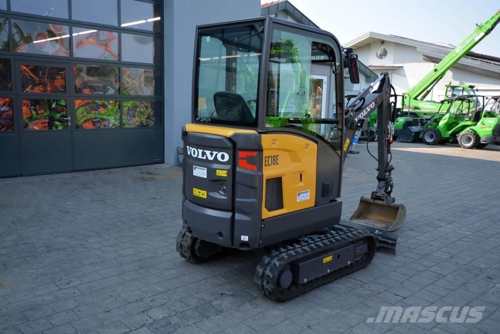 Volvo EC 18 E Mini bageri <7t