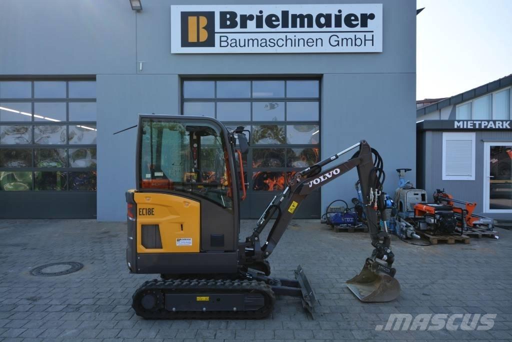 Volvo EC 18 E Mini bageri <7t