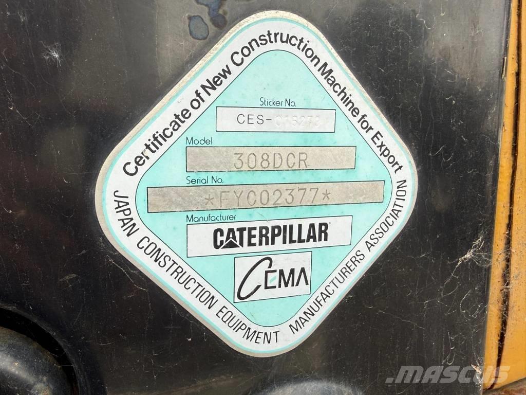 CAT 308 D CR Bageri gusjeničari