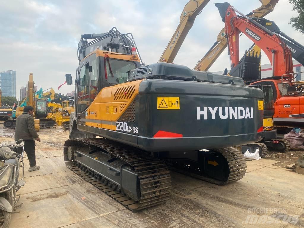 Hyundai R220LC-9S Bageri gusjeničari