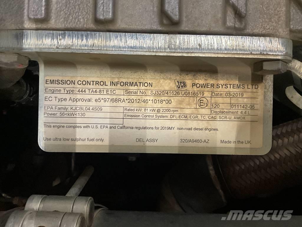 JCB JS 145 LC Bageri gusjeničari