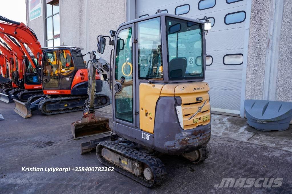 Volvo EC18C Mini bageri <7t
