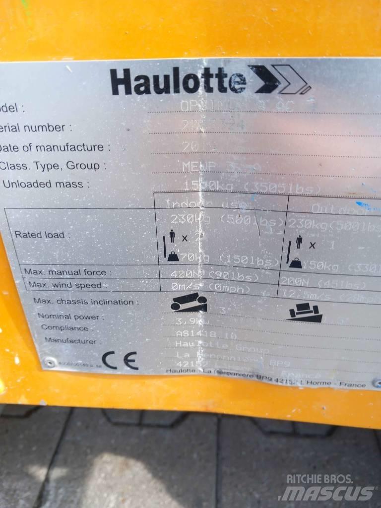 Haulotte Optimum  8 Škaraste platforme