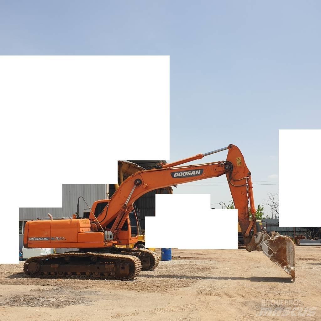 Doosan DX 220 LCA Bageri gusjeničari