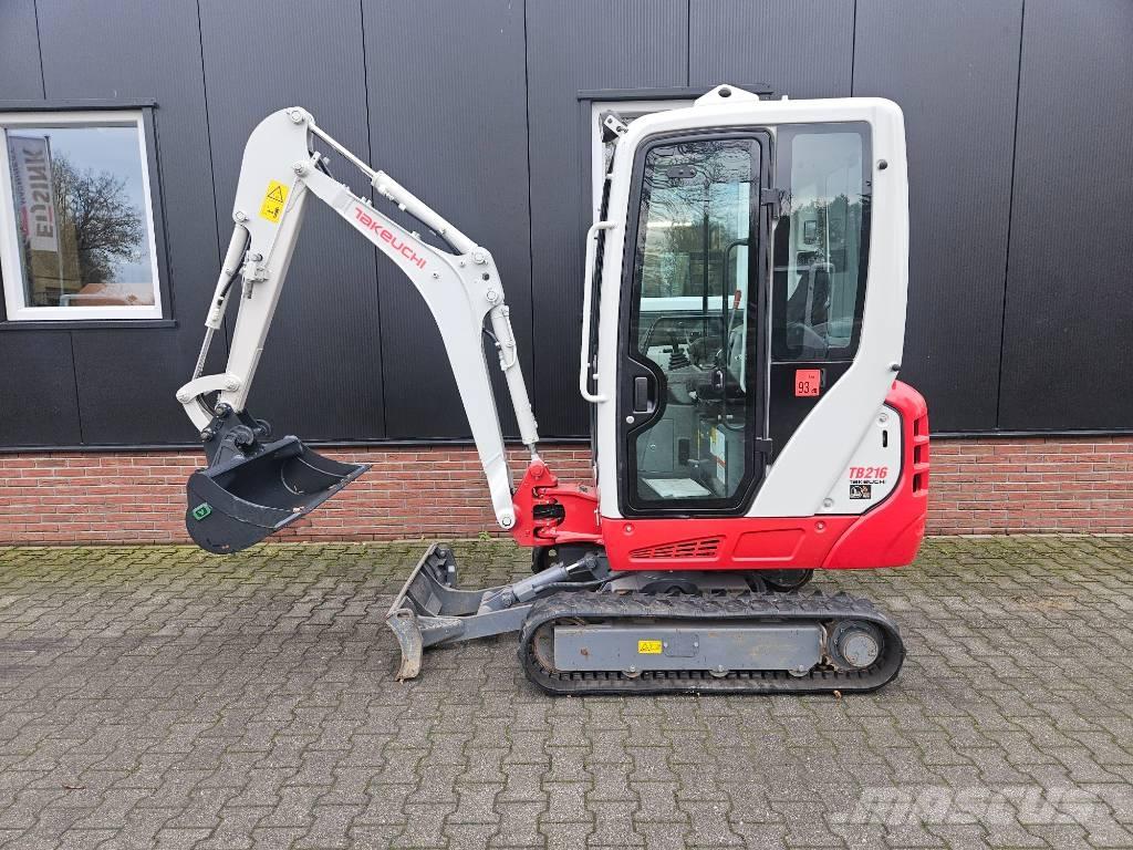 Takeuchi TB216 Mini bageri <7t