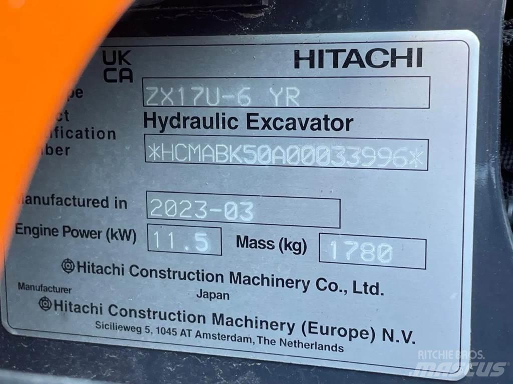 Hitachi ZX17U Mini bageri <7t