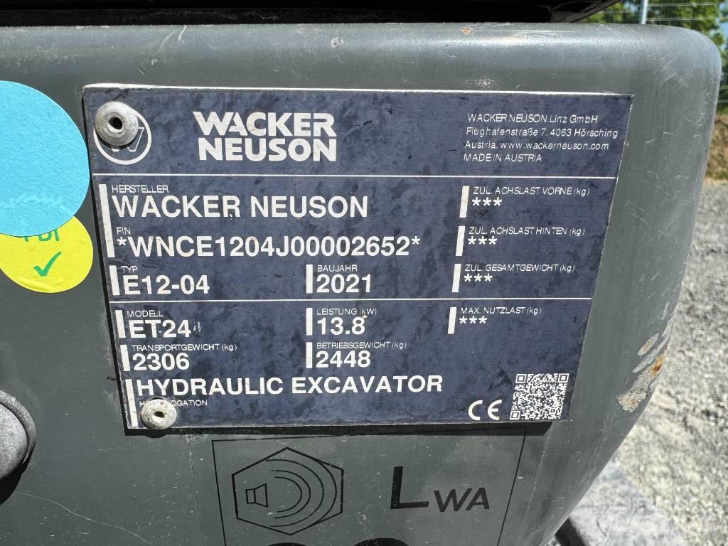 Wacker Neuson ET24 Bageri gusjeničari