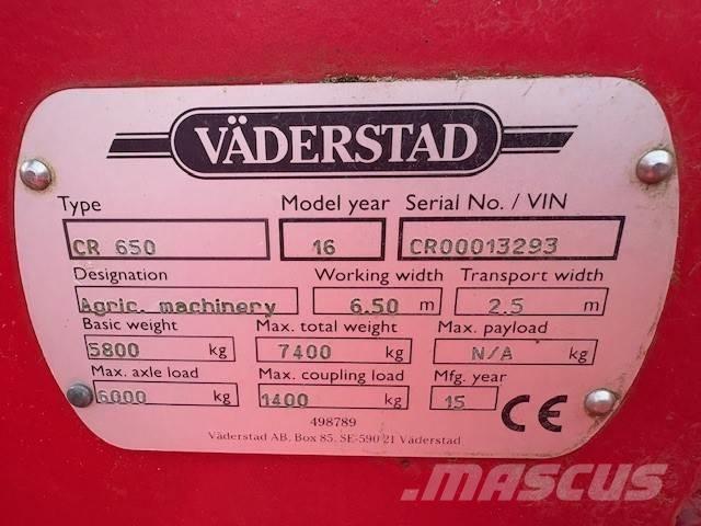 Väderstad Carrier650 Tanjurače