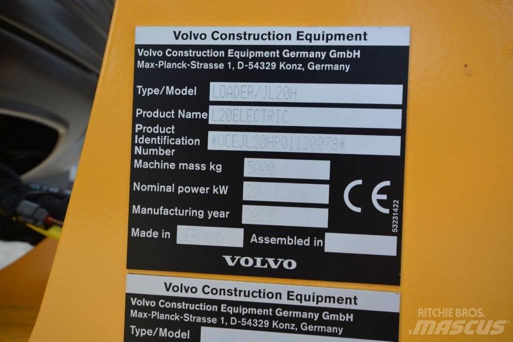 Volvo L 20 electric Utovarivači na kotačima
