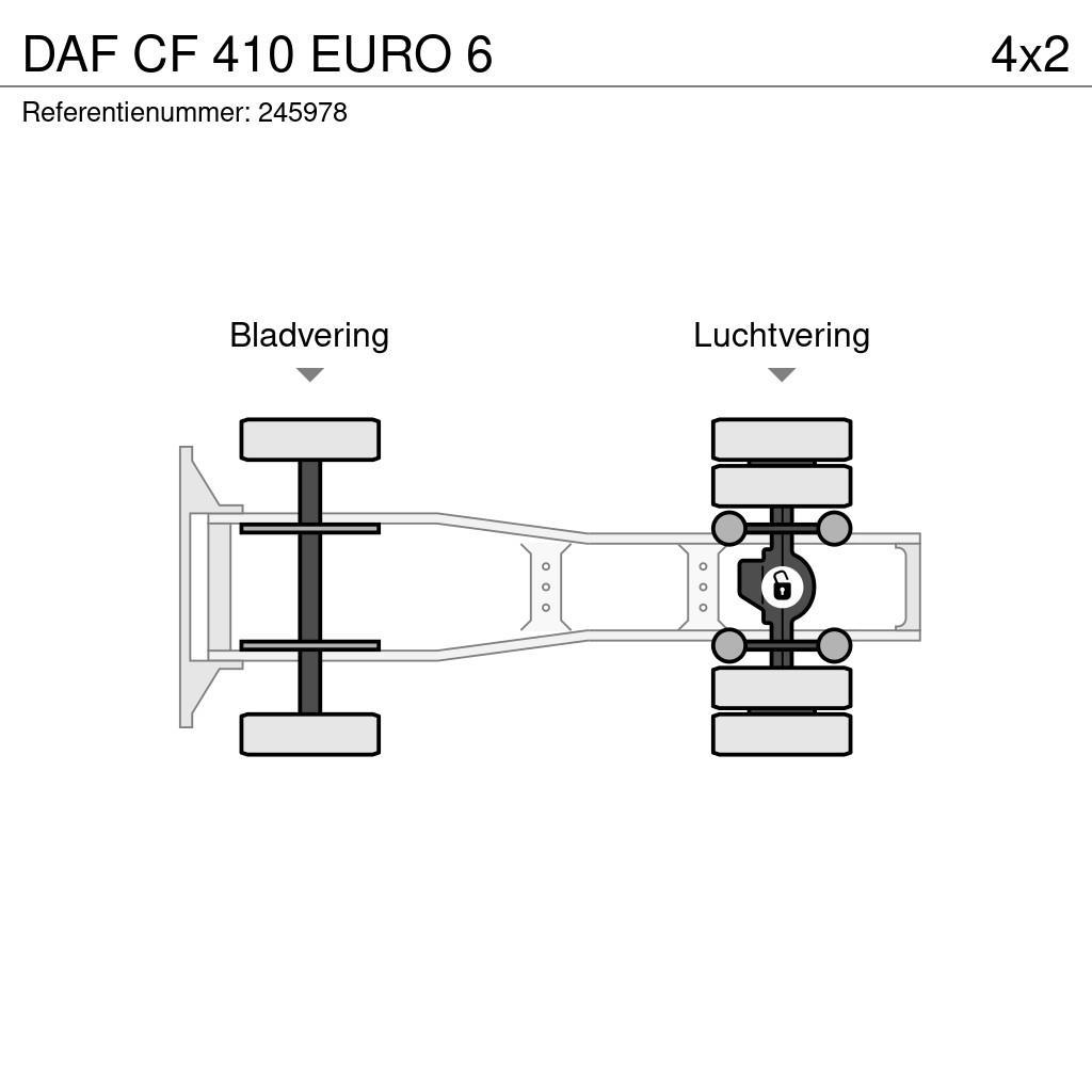 DAF CF 410 EURO 6 Traktorske jedinice