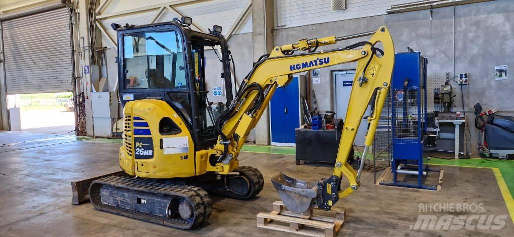 Komatsu PC 26 MR Mini bageri <7t