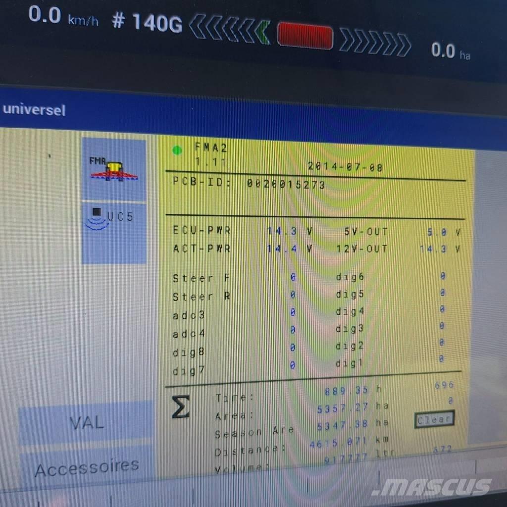 Vicon IXTER B 18 Ugradene prskalice