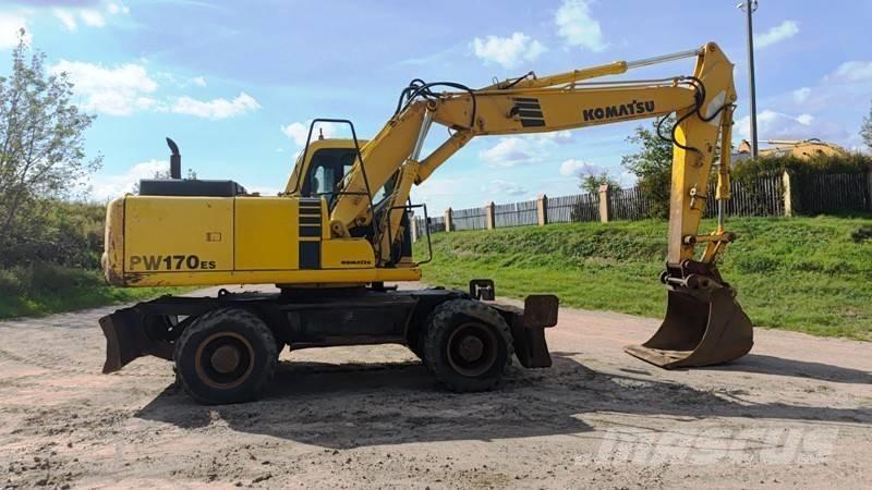 Komatsu PW 170-6 Bageri na kotačima