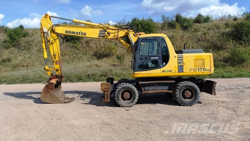 Komatsu PW 170-6 Bageri na kotačima