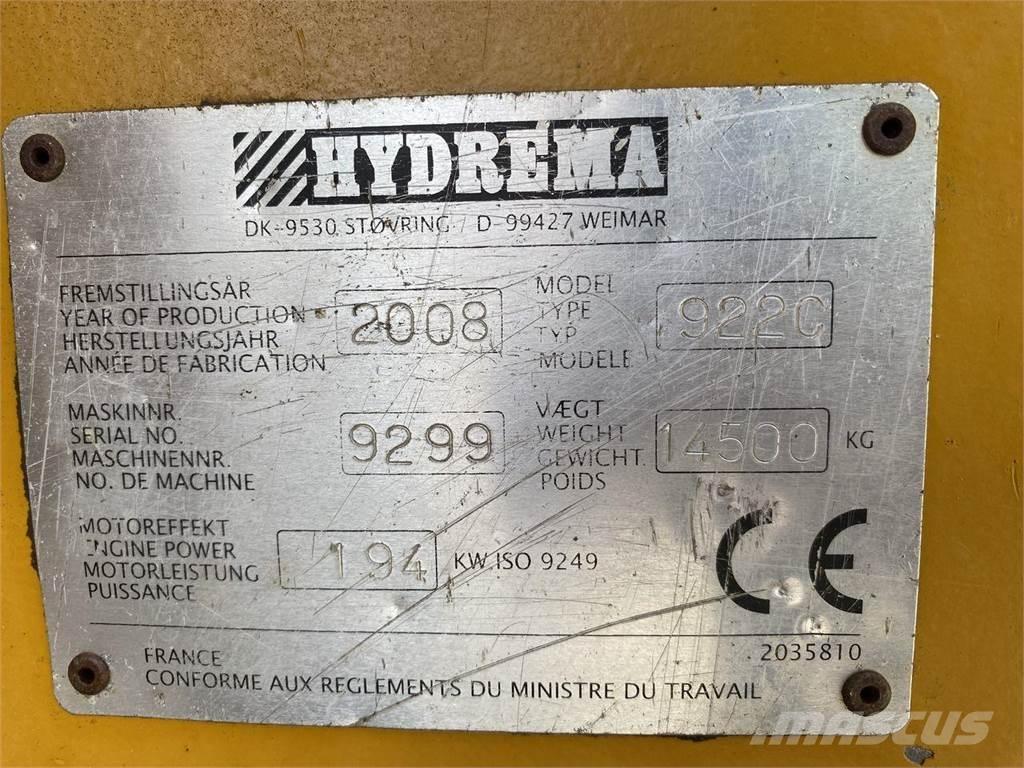 Hydrema 922C Demperi za gradilišta
