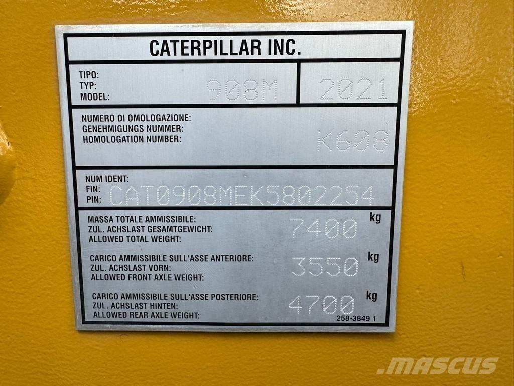 CAT 908M Utovarivači na kotačima