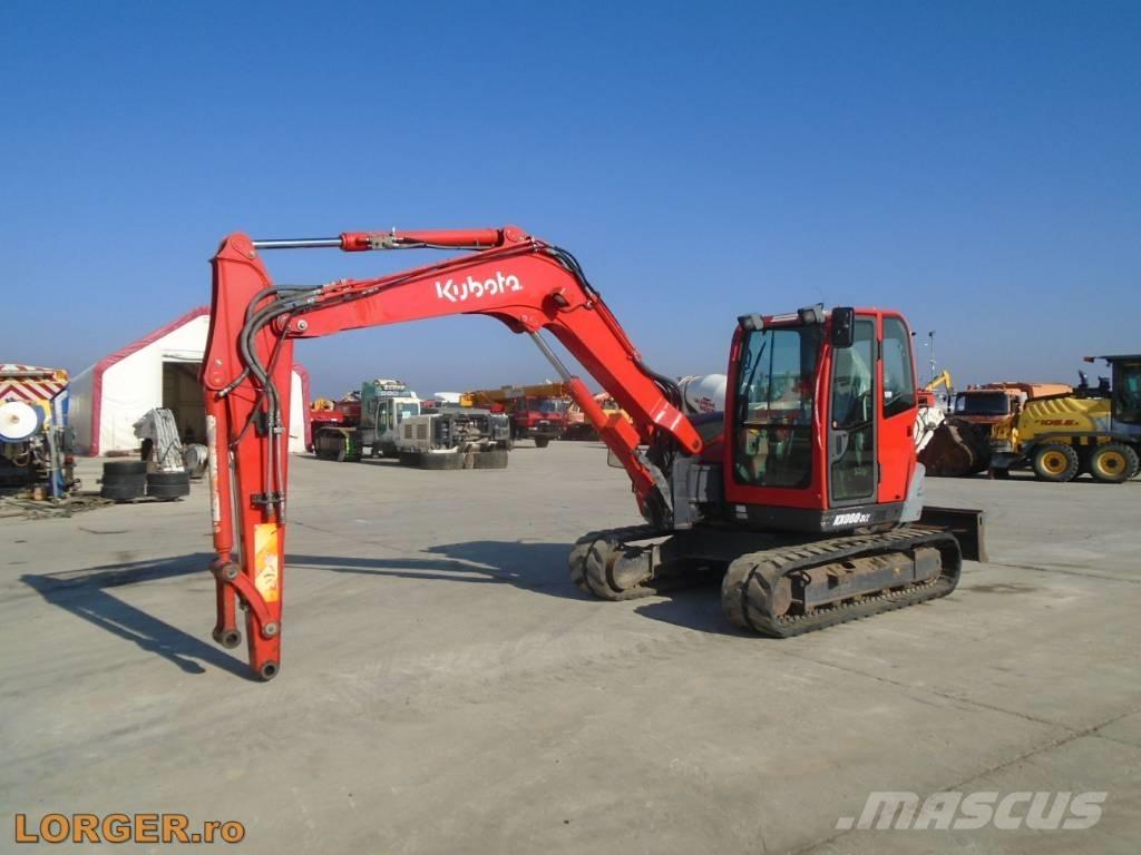 Kubota KX 080-3 Bageri gusjeničari
