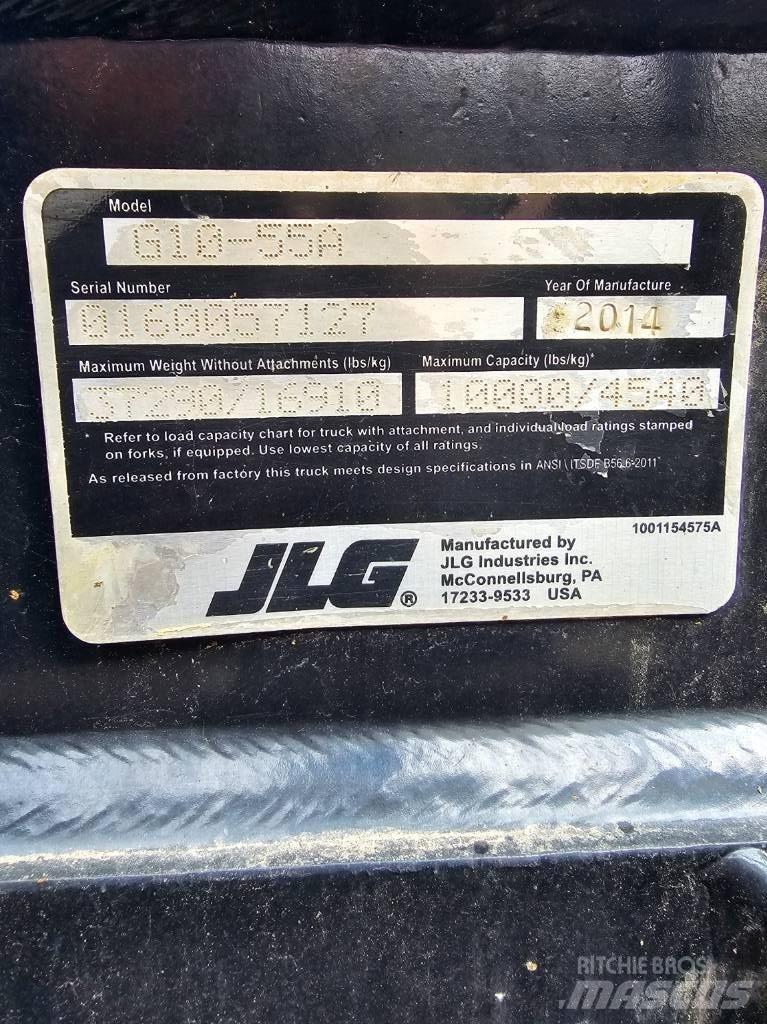JLG G 10-55 A Teleskopski viličari
