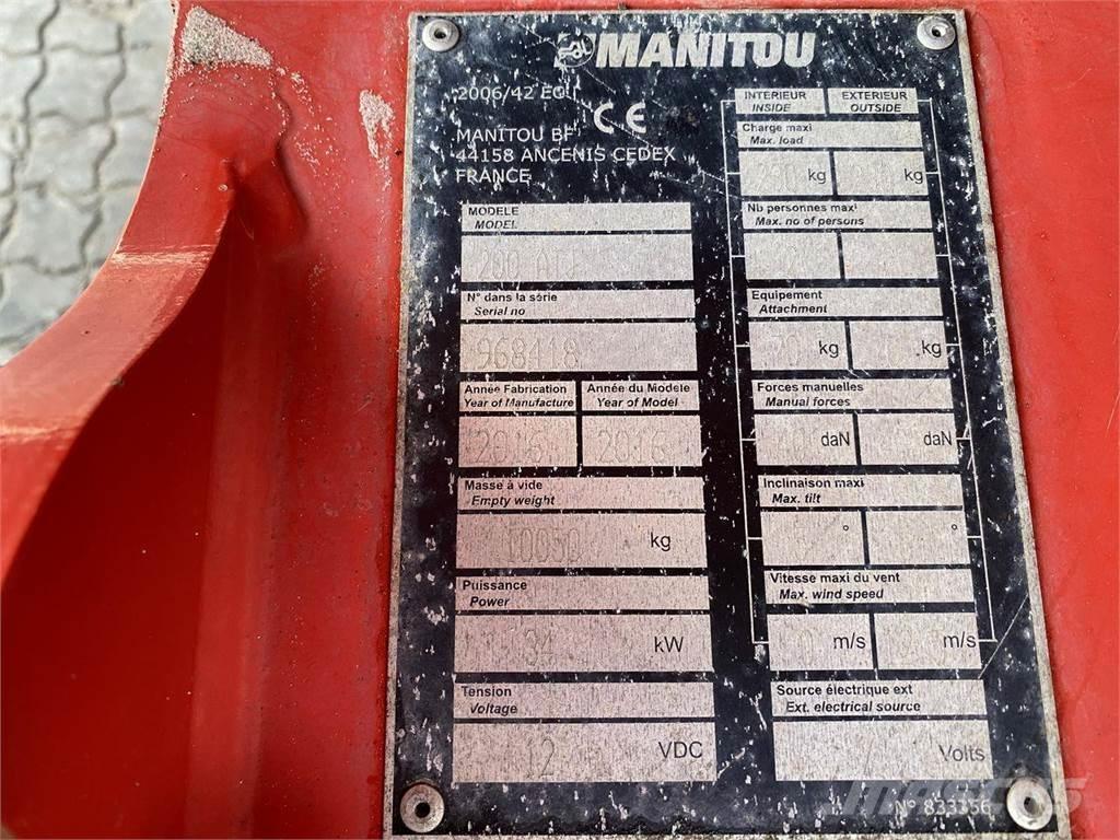 Manitou 200ATJ RC Zglobne podizne platforme