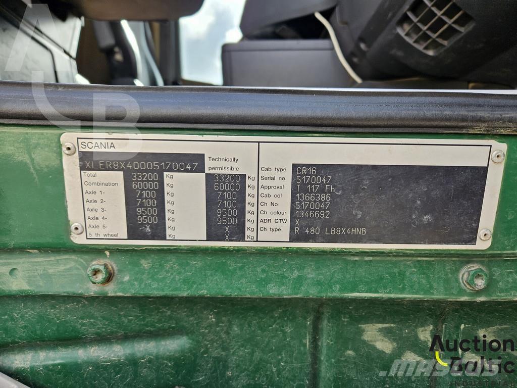 Scania R 480 Kiper kamioni