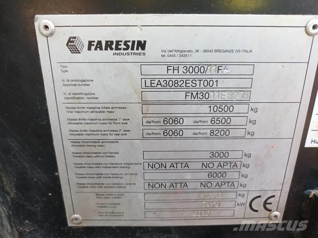 Faresin 11.30 Teleskopski viličari