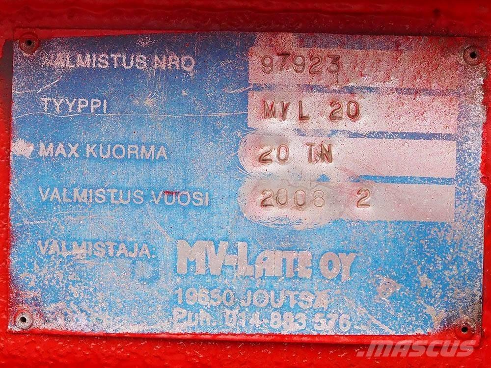 Sisu CK 16 M Demontažnii kamioni za podizanje kabela