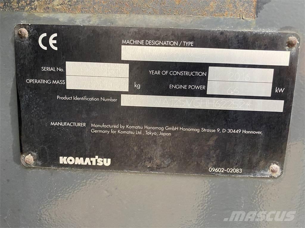 Komatsu WA100-7 Višenamjenski utovarivači