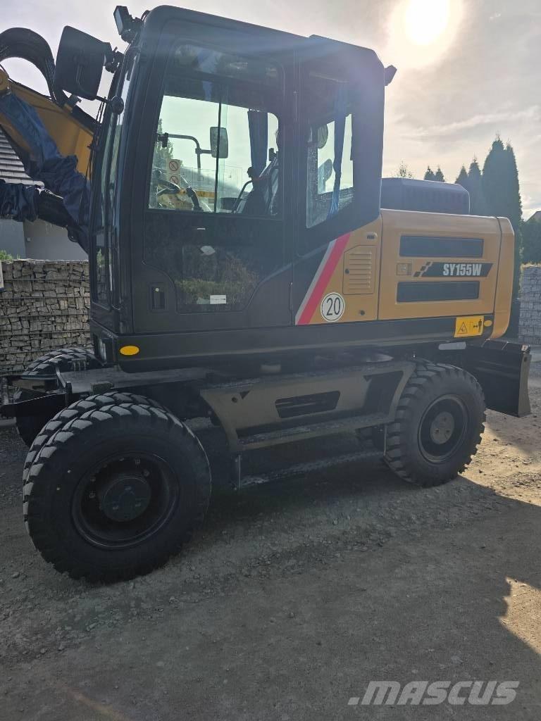 Sany SY 155 W Bageri na kotačima
