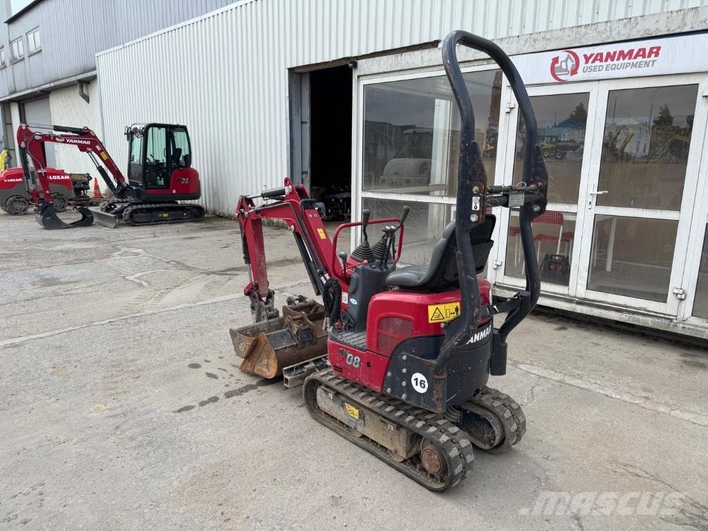 Yanmar SV08 (1D477) Mini bageri <7t