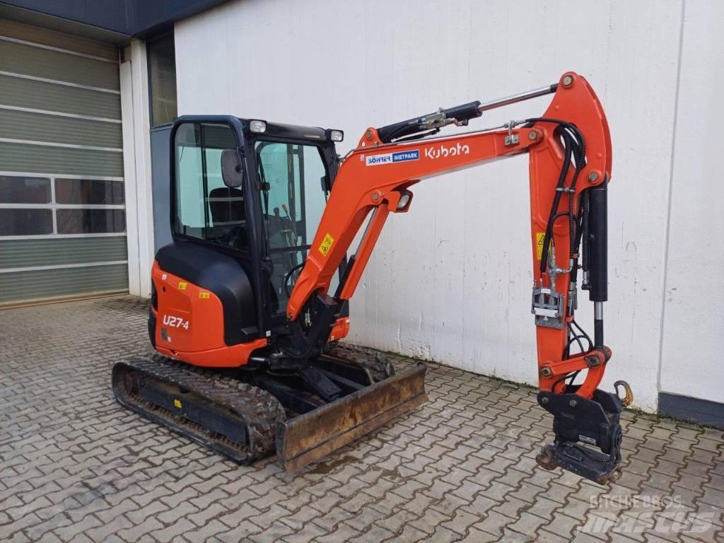 Kubota U 27-4 Mini bageri <7t