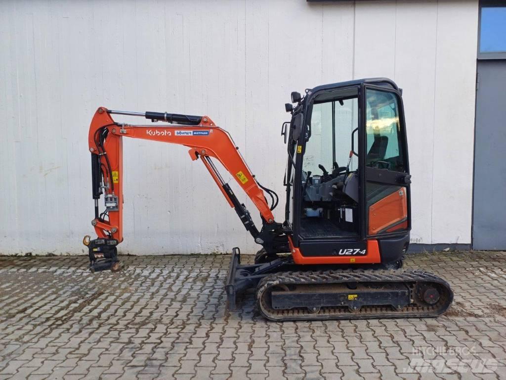 Kubota U 27-4 Mini bageri <7t
