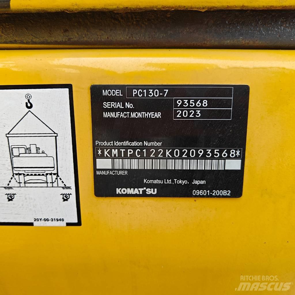 Komatsu 130-7 Bageri gusjeničari