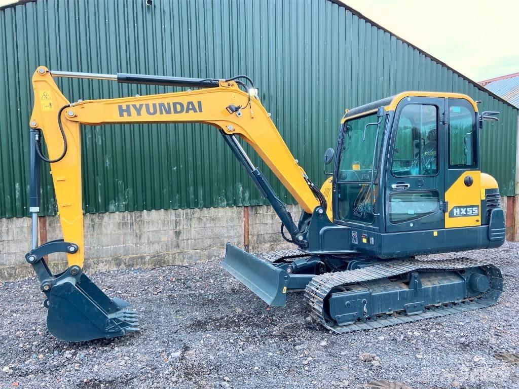Hyundai HX55 Mini bageri <7t