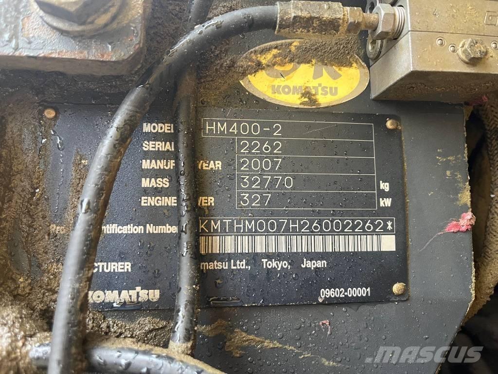 Komatsu HM400-2 Zglobni demperi