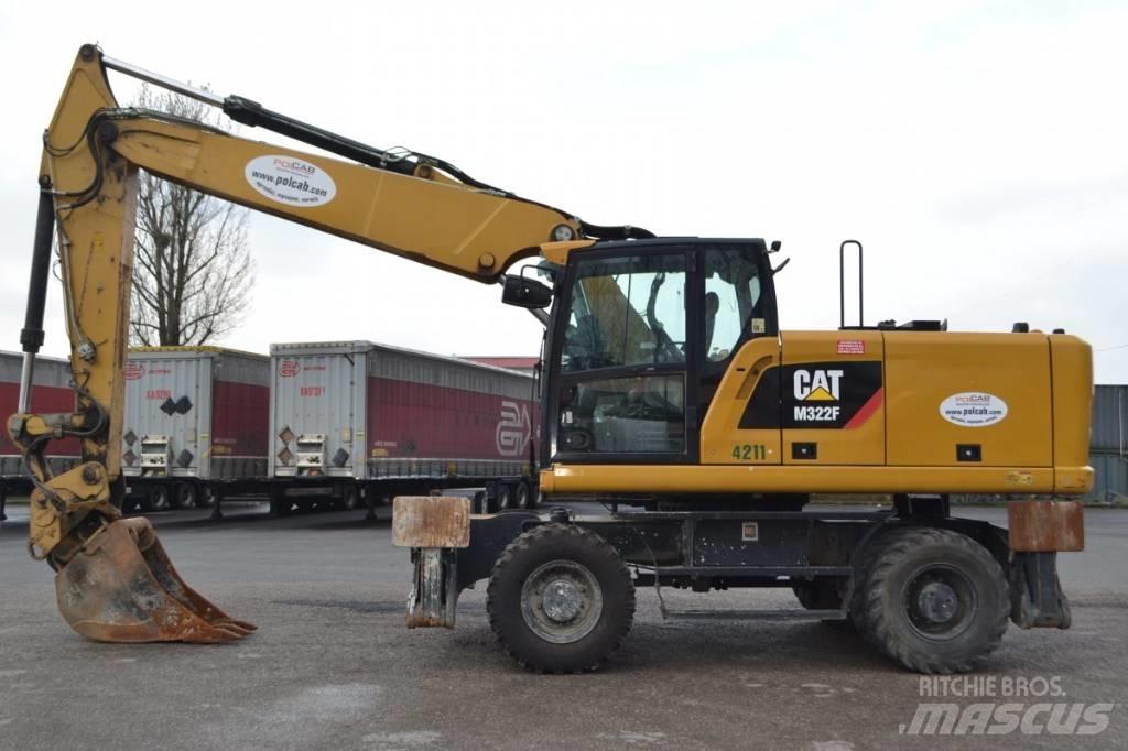 CAT M 322F Bageri na kotačima