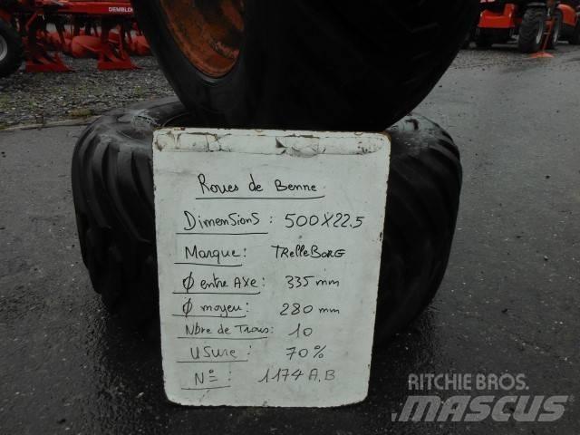 Trelleborg 500/22.5 Gume, kotači i naplatci