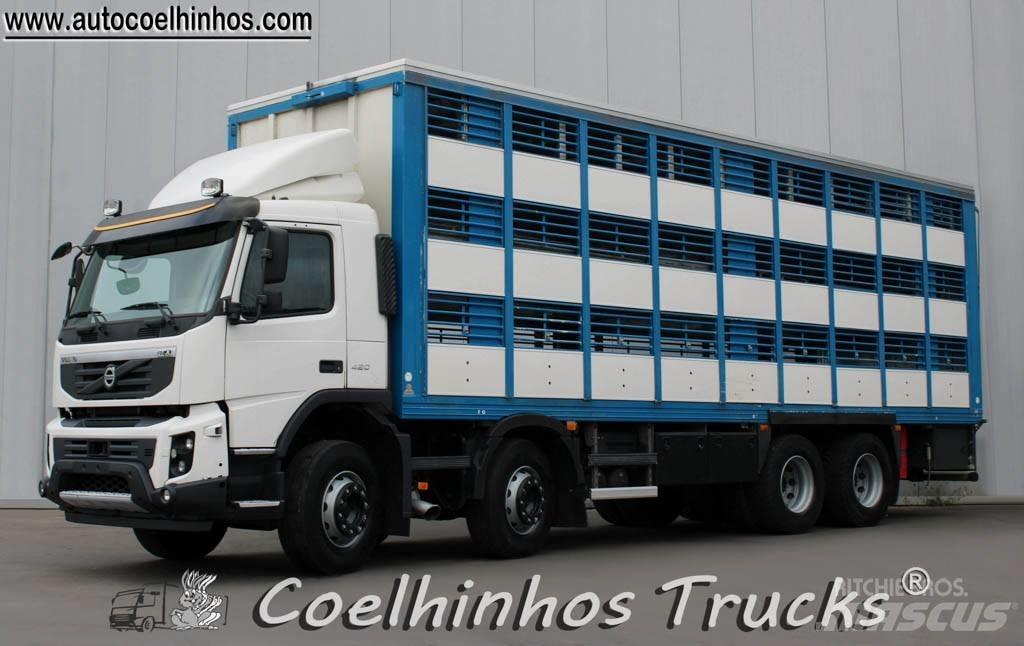 Volvo FMX 420 Kamioni za transport stoke