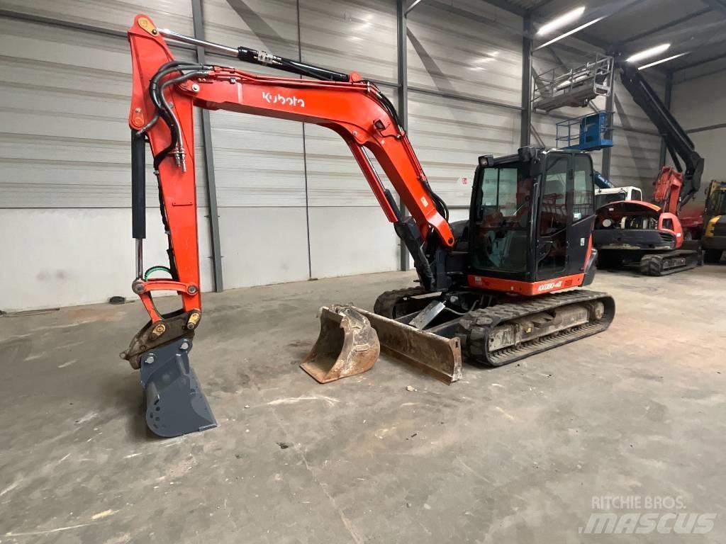 Kubota KX 080-4 A Midi bageri 7t – 12t