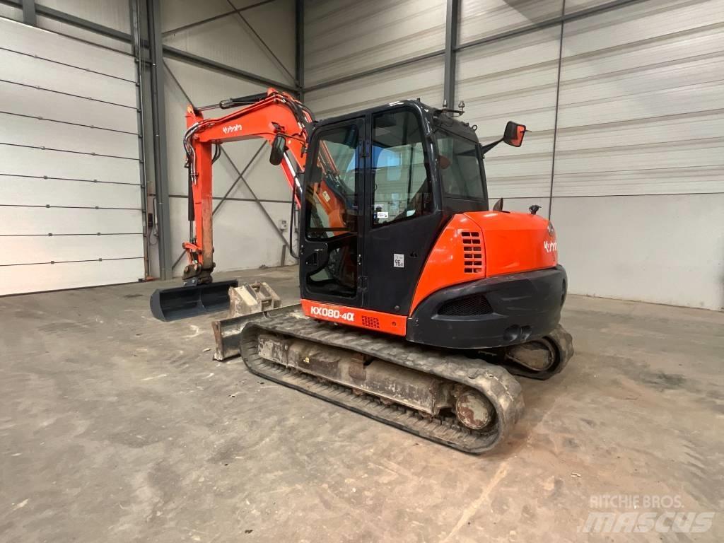 Kubota KX 080-4 A Midi bageri 7t – 12t