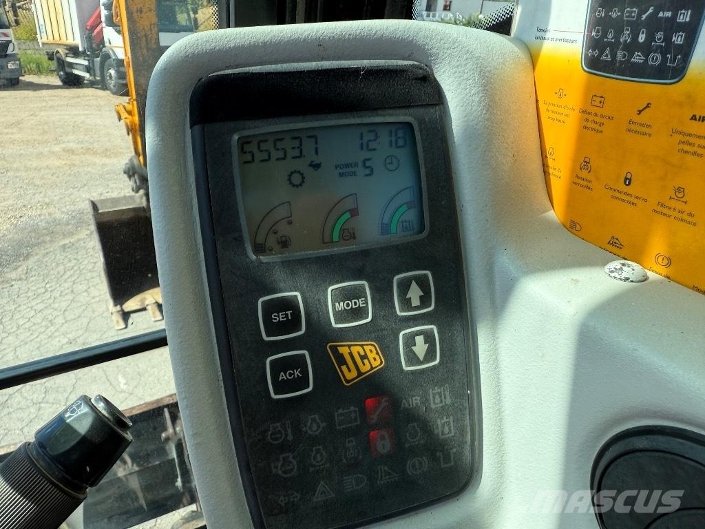 JCB JS 145 W Bageri na kotačima