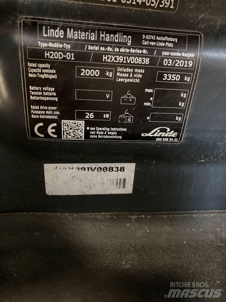 Linde H20D/391 Dizelski viličari
