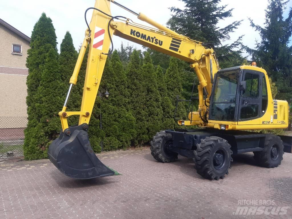 Komatsu PW 130-7 Bageri na kotačima